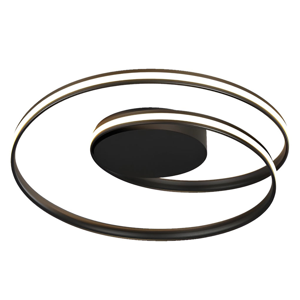 Circular Stepless Dimming LED Modern Ceiling Light Flush Mount