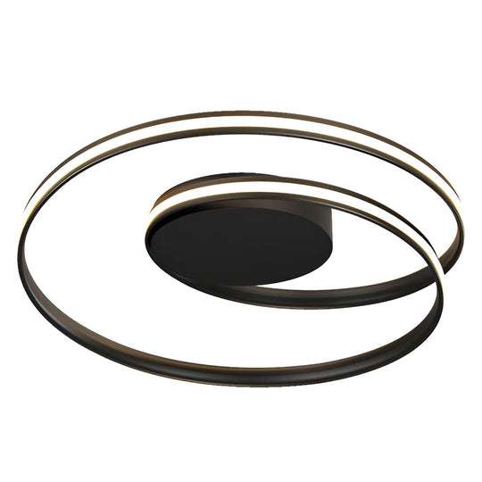 Circular Stepless Dimming LED Modern Ceiling Light Flush Mount