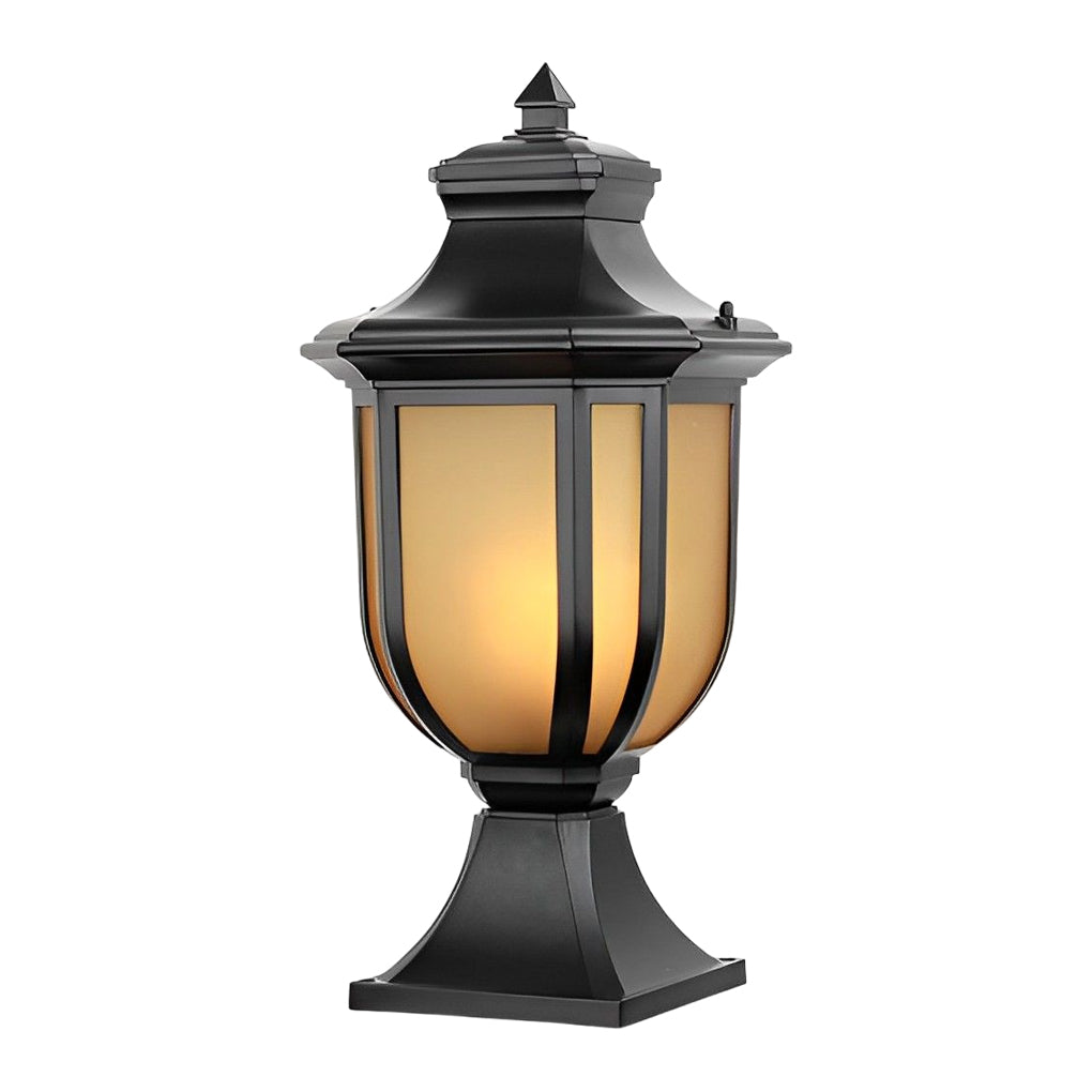 Retro Minimalist Waterproof Aluminum European-Style Pillar Lamp Post Lights