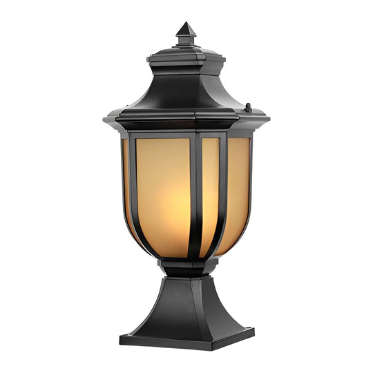 Retro Minimalist Waterproof Aluminum European-Style Pillar Lamp Post Lights