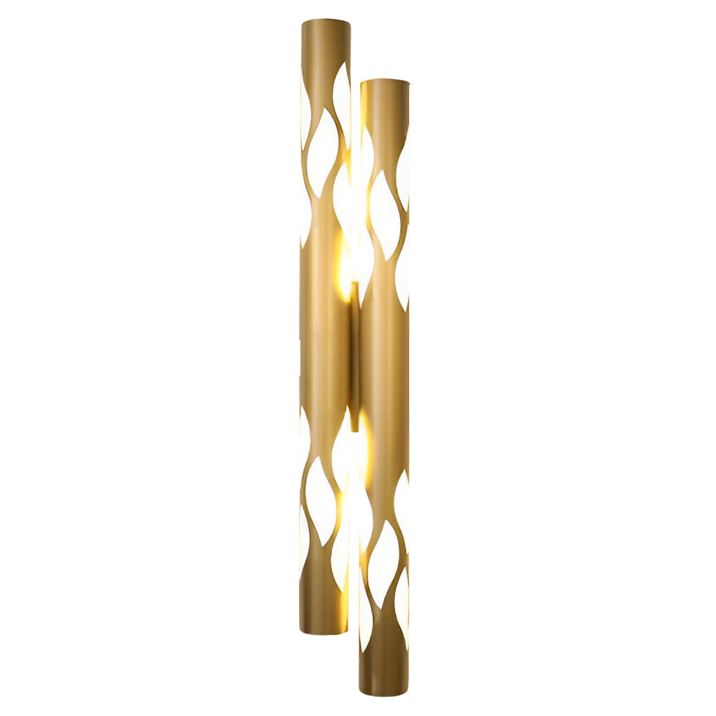 Flames Hollow Up and Down LED Modern Wall Lamp