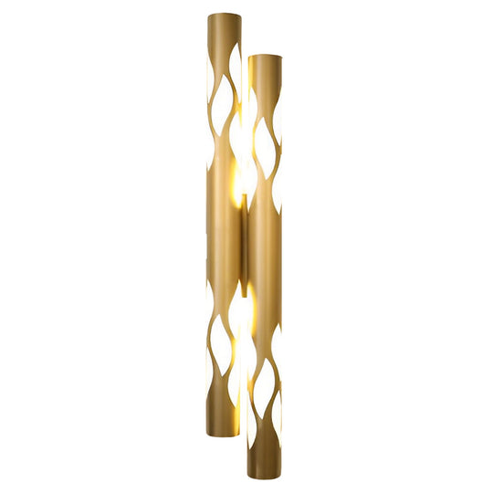 Flames Hollow Up and Down LED Modern Wall Lamp