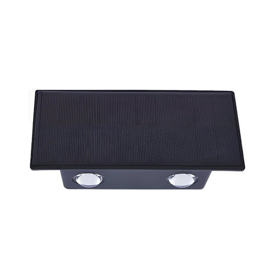 Rectangular Up and Down LED Waterproof Solar Wall Washer Light
