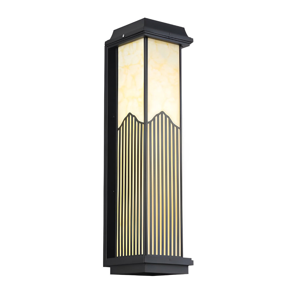 Solar Powered Waterproof Outdoor Wall Light with Remote