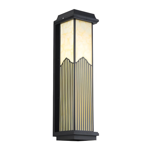Solar Powered Waterproof Outdoor Wall Light with Remote