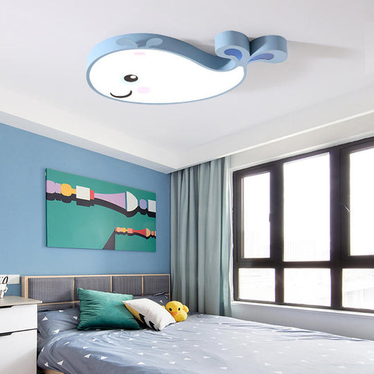 Novelty Animal Shaped LED Modern Ceiling Light Flush Mount Lighting