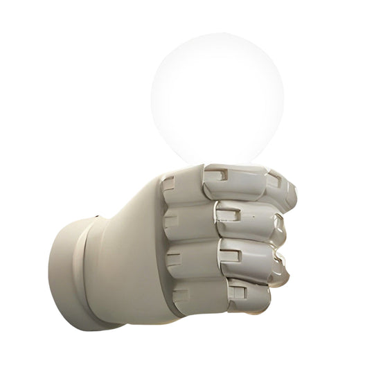 Resin Fist Retro Industrial LED Wall Lamp