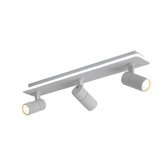 Minimalist Long Rectangular Adjustable LED Flush Mount Spotlight (2/3/4-Light)