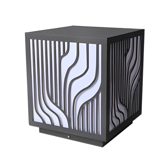 Square LED Outdoor Waterproof Fence Post Lights