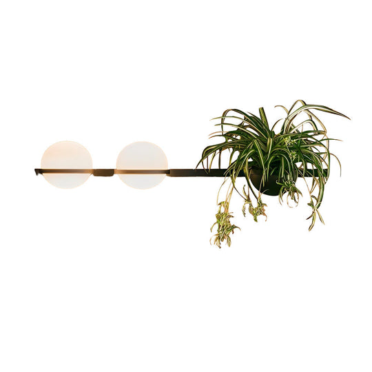 Creative Flowerpot Outdoor Wall Light