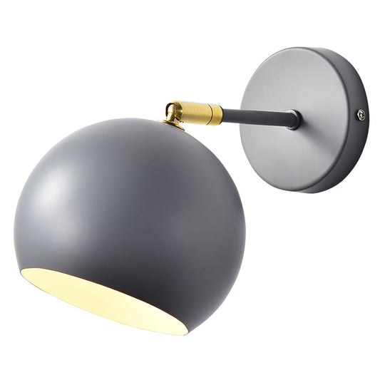 Adjustable Hemispherical Nordic LED Wall Lamp