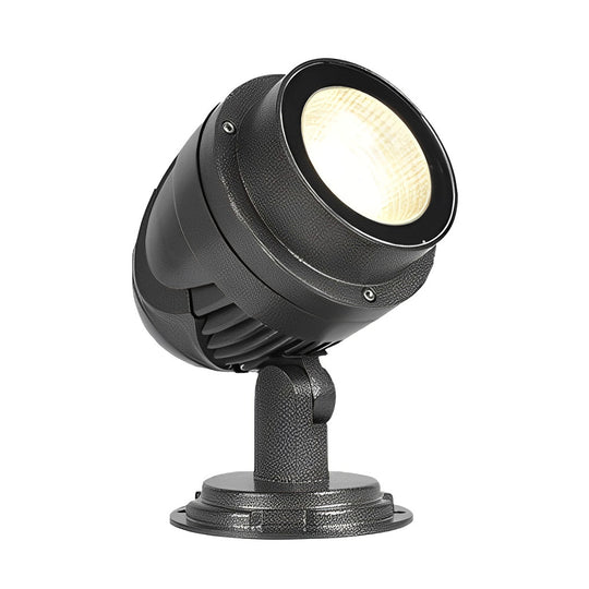 Round Adjustable LED Outdoor Spotlights – Waterproof