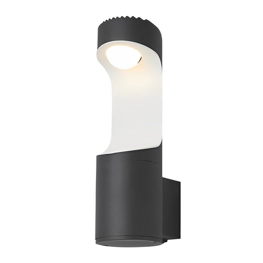 Creative Black Modern Outdoor Wall Lamp with LED