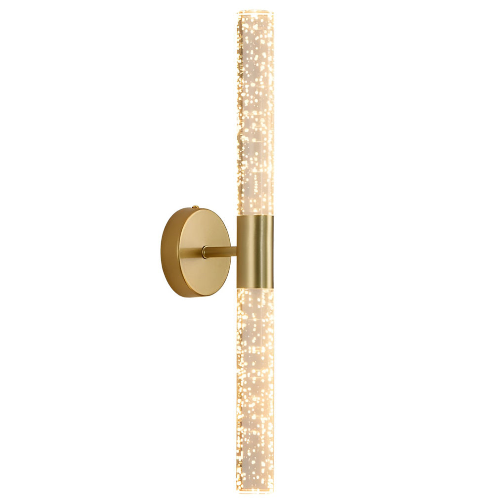 Nordic Cylinder LED Wall Lamp – Iron & Acrylic Wall Sconce