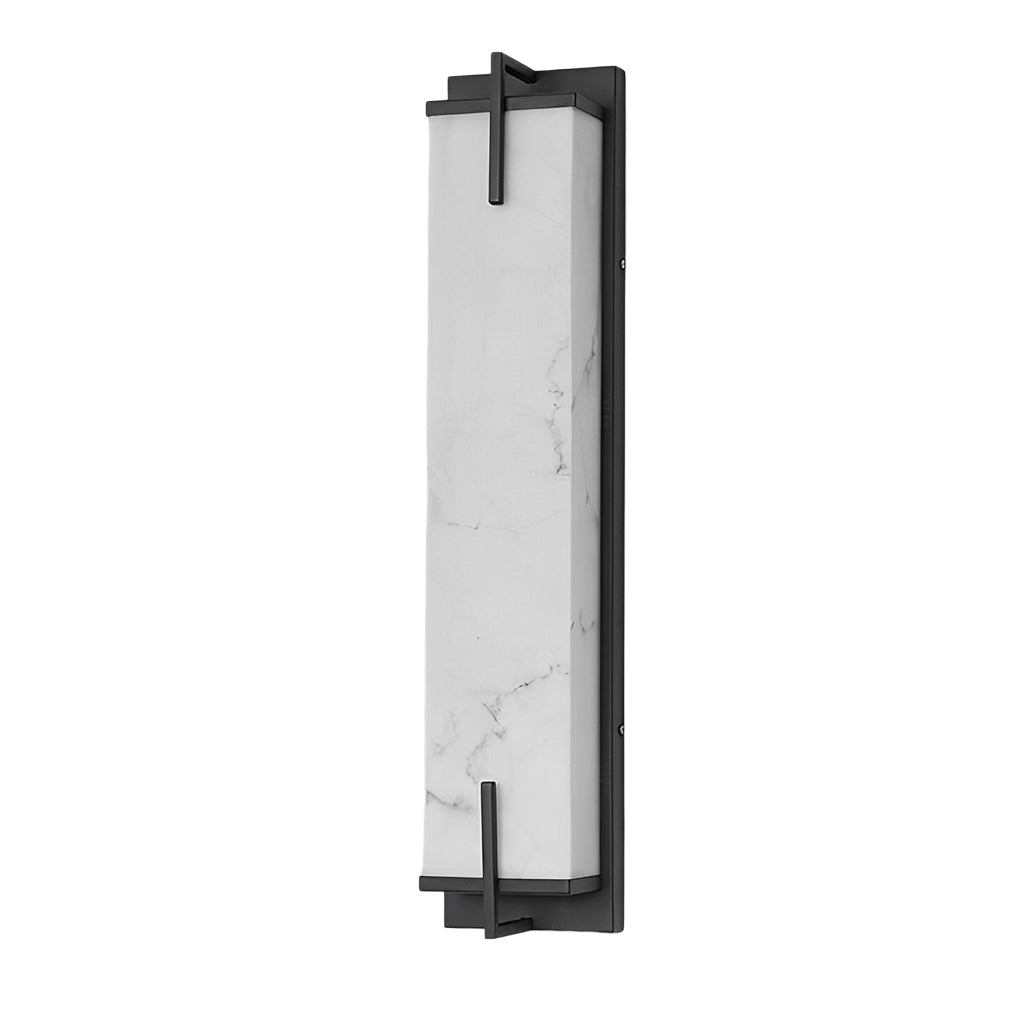 Resin Rectangular Waterproof LED Outdoor Wall Sconce