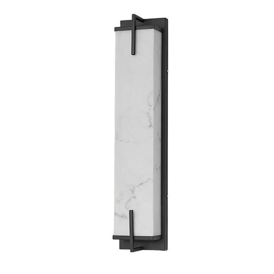 Resin Rectangular Waterproof LED Outdoor Wall Sconce