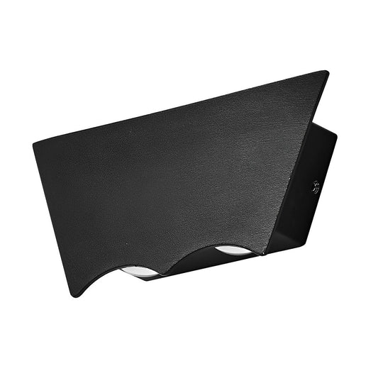Creative Up and Down Black LED Outdoor Wall Washer Light