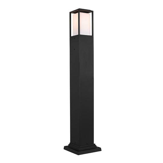 31.49 Inch High Black Aluminum Bollard Path Lights