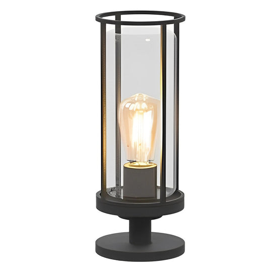 Modern Minimalist Round Outdoor Stainless Steel Light