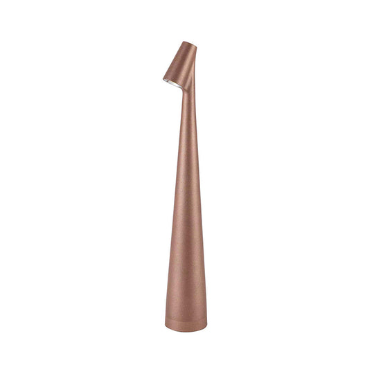 Modern Conical Stem LED Table Lamp with Touch Control