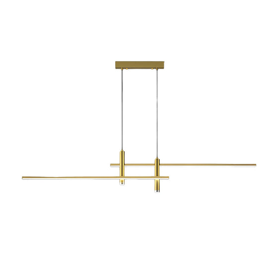 Minimalist Lines Dimmable LED Modern Chandelier