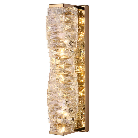 Creative Crystal LED Wall Sconce with 3 Step Dimming