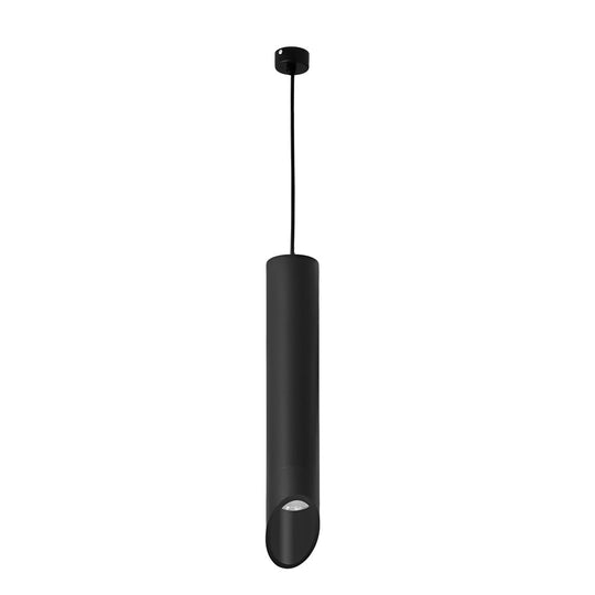 Long Cylindrical Oblique LED Minimalist Nordic Chandelier Pendant Light