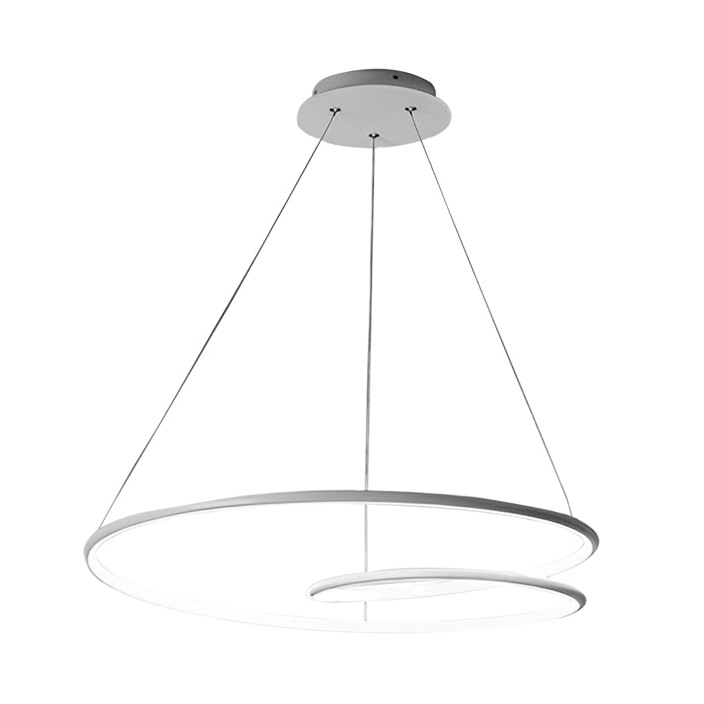 Creative Circles Stepless Dimming LED Nordic Chandelier Pendant Light