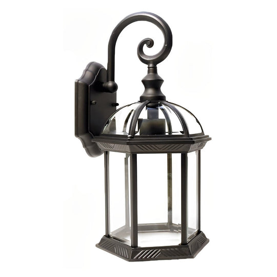 Double-layer Waterproof Glass E27 Vintage Wall Sconce Light