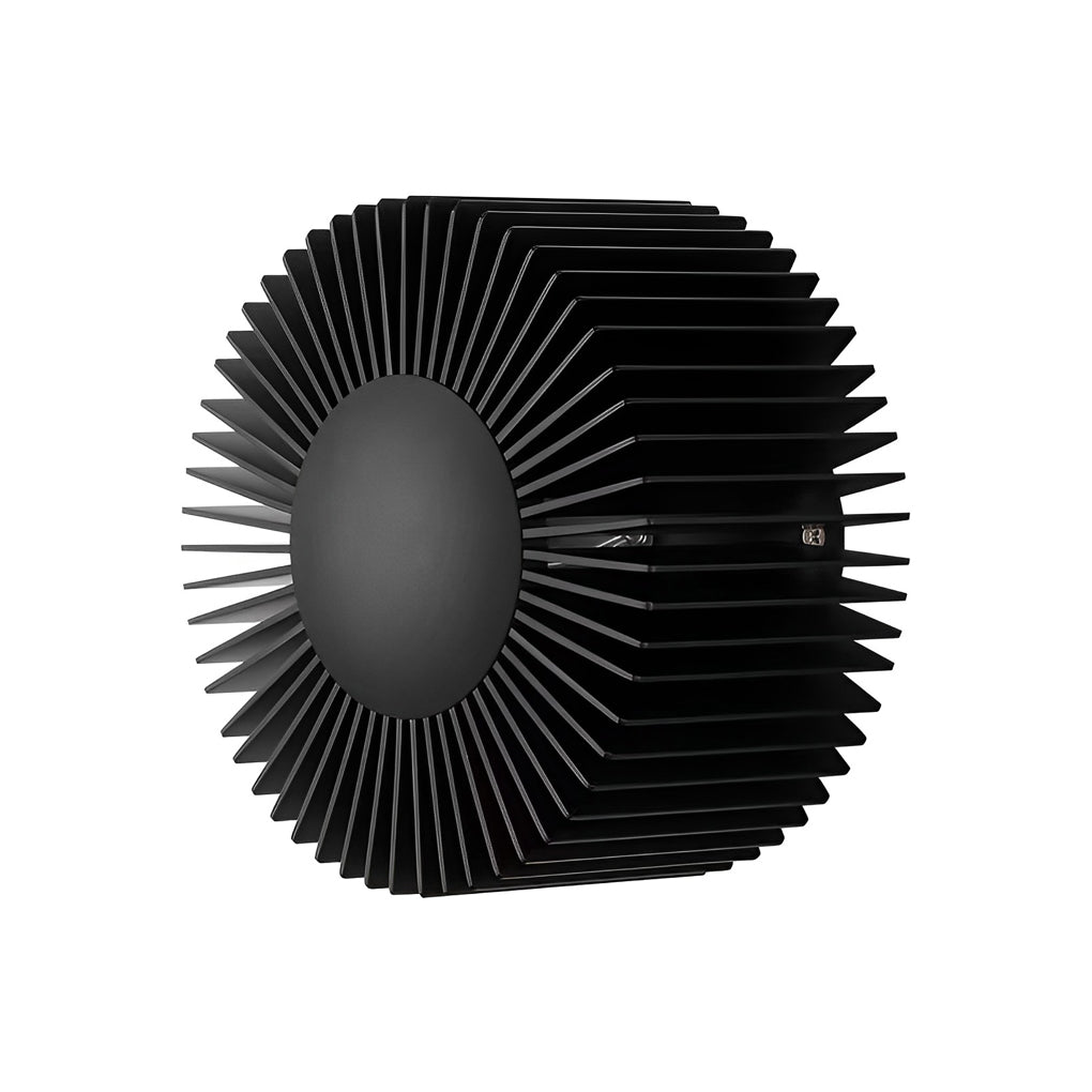 Round Sun Flowers LED Modern Decorative Wall Light