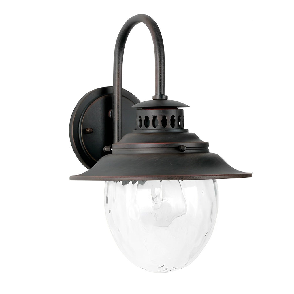 Creative Glass and Metal Modern Waterproof Outdoor Wall Lamp