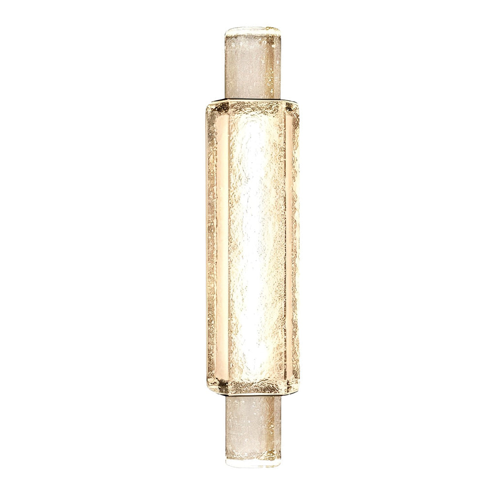 Electroplated Crystal Glass Postmodern LED Wall Lamp