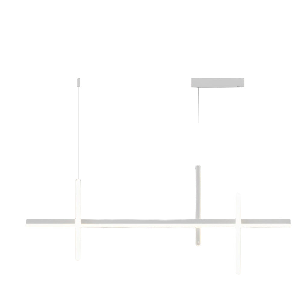 Minimalist Long Liner Lights Three Step Dimming Stepless Dimmable Chandelier