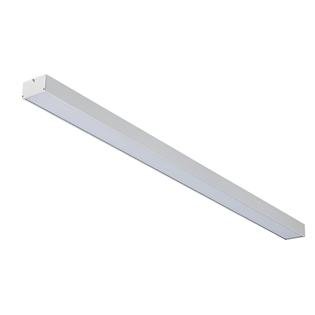 6 Pcs – 47" Rectangle Aluminum Long Linear LED Modern Office Pendant Lights