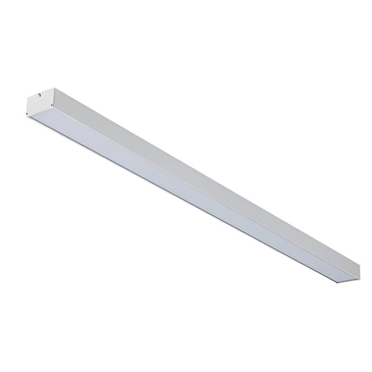 6 Pcs – 47" Rectangle Aluminum Long Linear LED Modern Office Pendant Lights