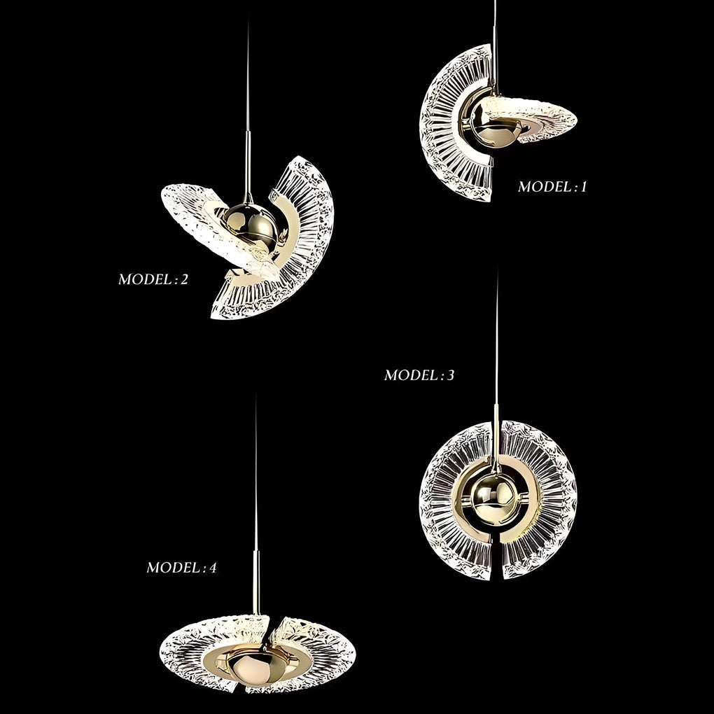 Adjustable Circle LED Nordic Pendant Light – Modern Hanging Lamp