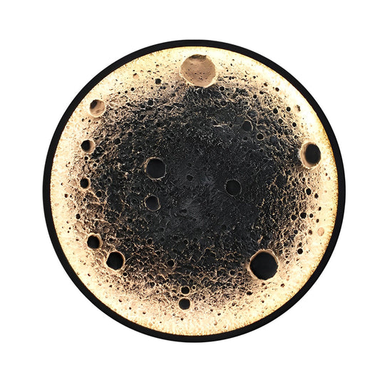 Moon Design LED Outdoor Waterproof Wall Lamp