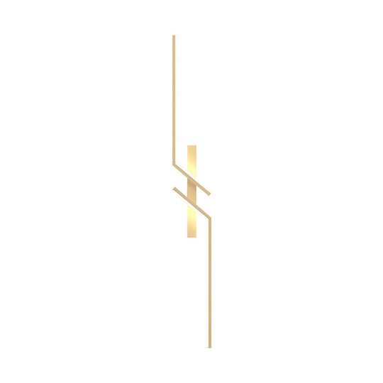 Irregular Symmetrical L-Shape LED Minimalist Wall Lamp