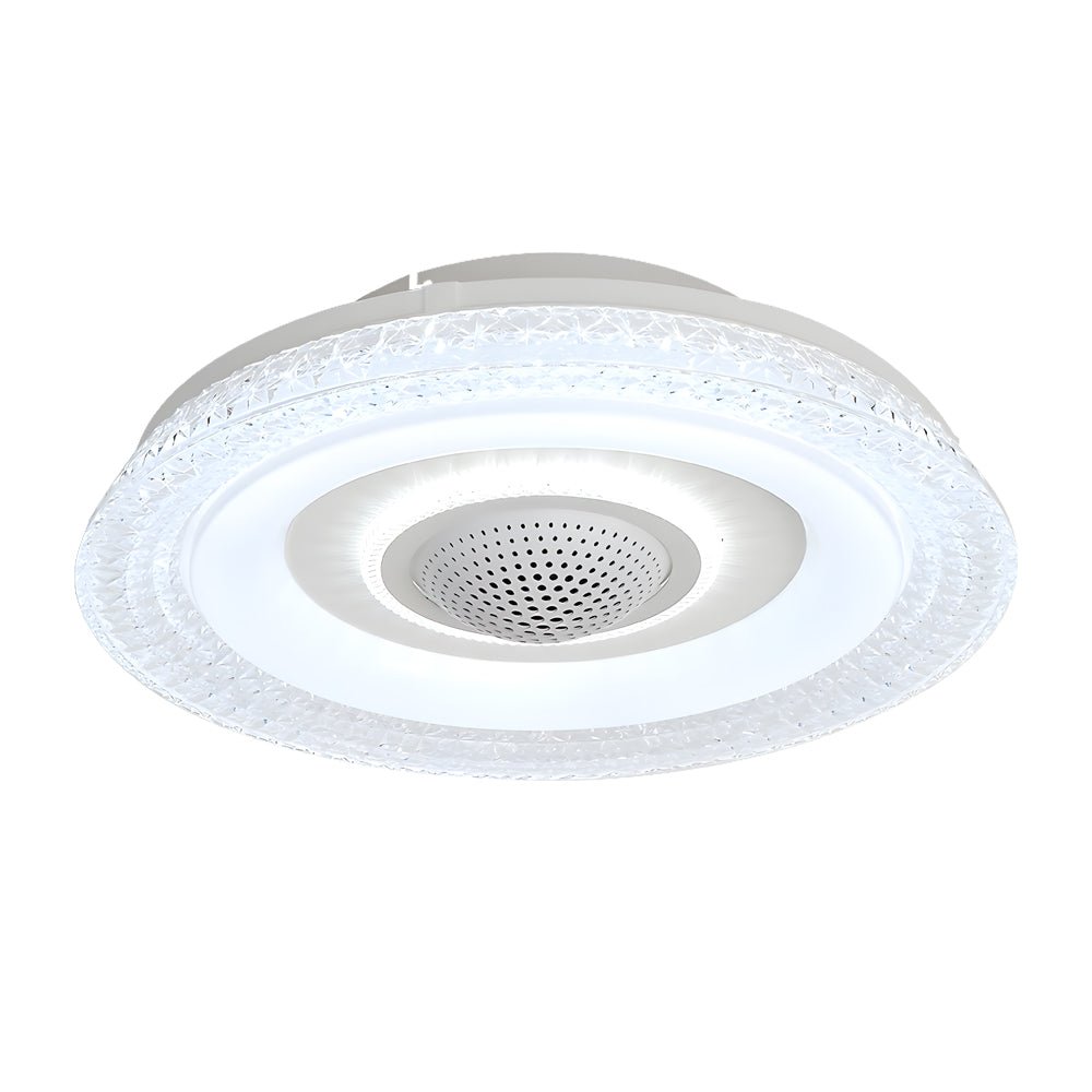 20 in. 6-Speed Bladeless Smart Ceiling Fan with Dimmable LED