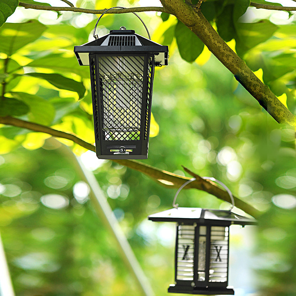 360° Multifunctional Solar Mosquito Killer Lamp with Waterproof Dual Lighting Modes