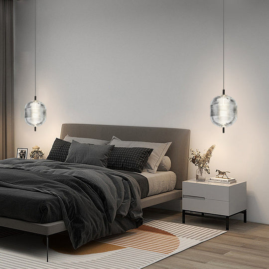 Personality Glass Shade LED Iron Creative Nordic Chandelier