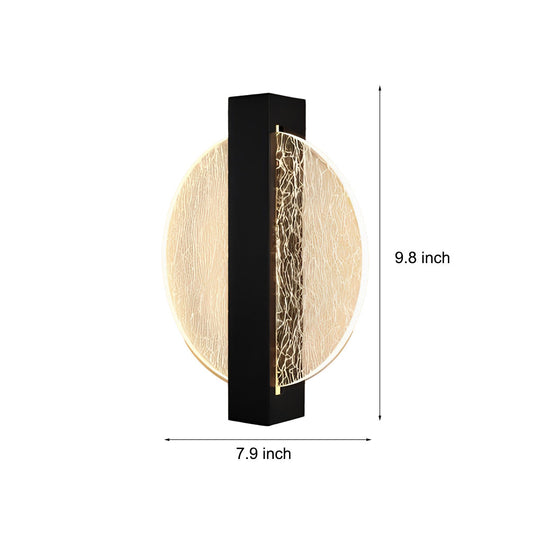 Round Square Semicircle LED Nordic Bedside Wall Lamp