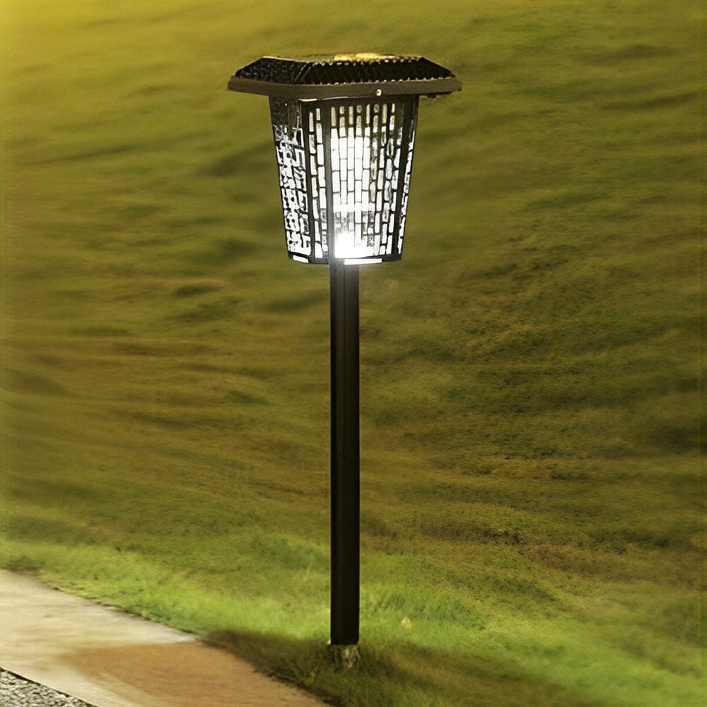 360° Multifunctional Solar Mosquito Killer Lamp with Waterproof Dual Lighting Modes