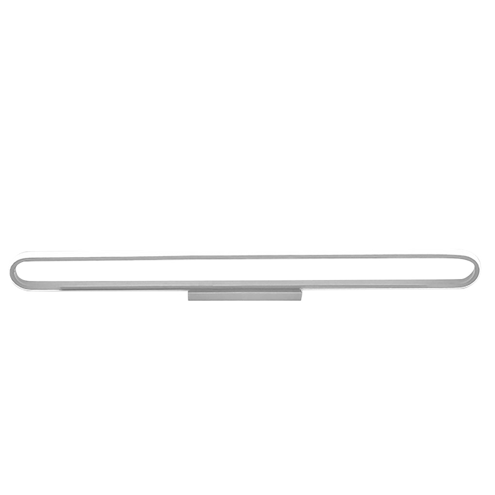 24" Rectangle LED Black Flush Mount Ceiling & Wall Light