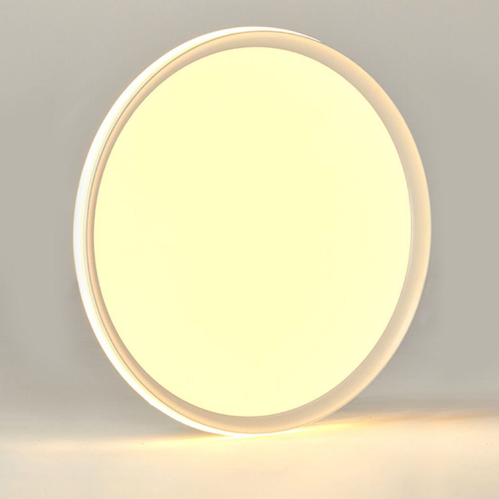24'' Round Ultra Thin Dimmable LED Flush Mount Ceiling Light