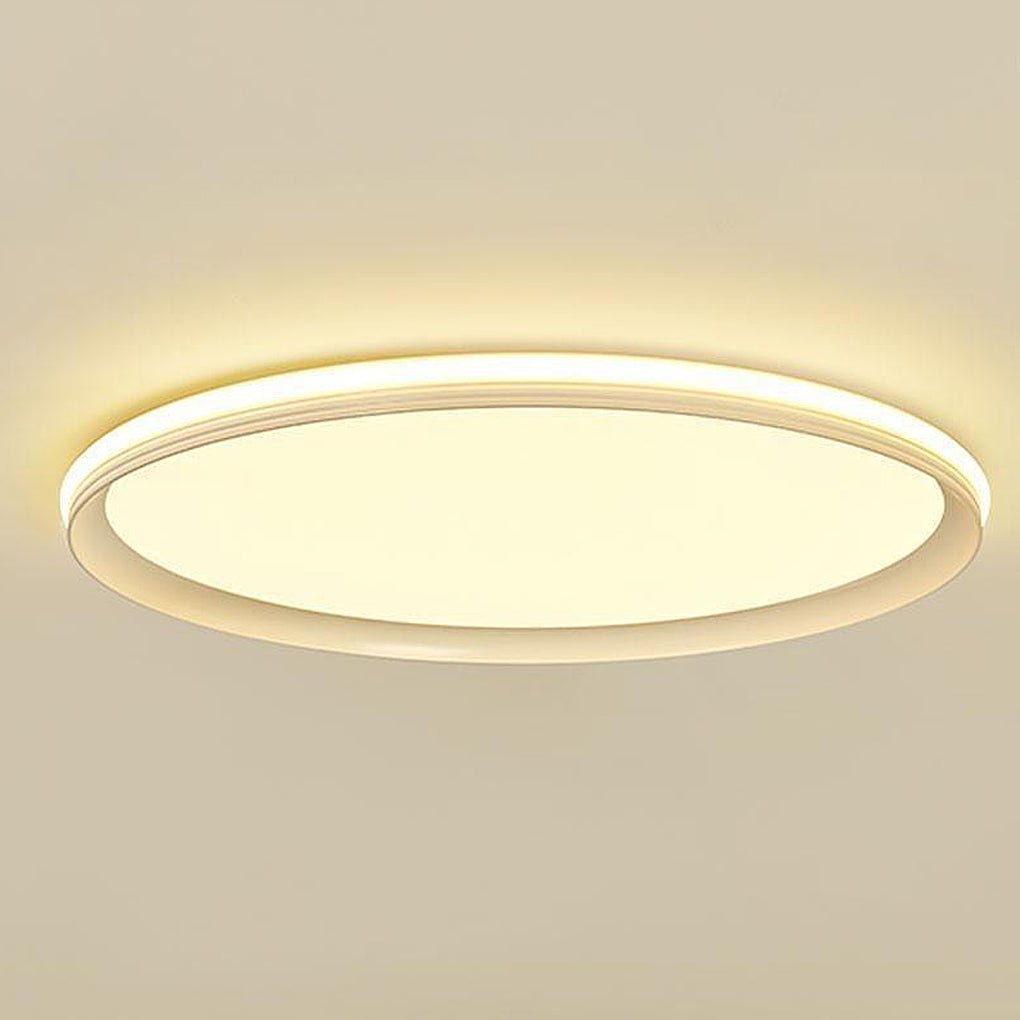 24'' Round Ultra Thin Dimmable LED Flush Mount Ceiling Light