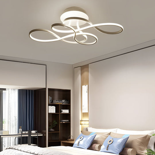 29" Inch Music Notes Linear LED Ceiling Lights Fixture Ceiling Lamp
