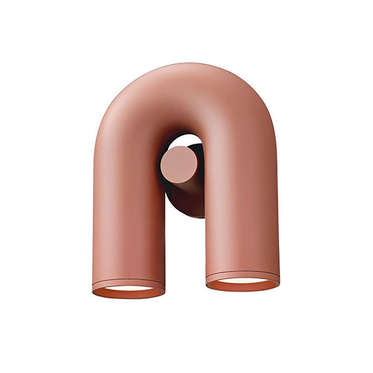 Rotatable U-Shaped Water Pipe LED Nordic Wall Lamp