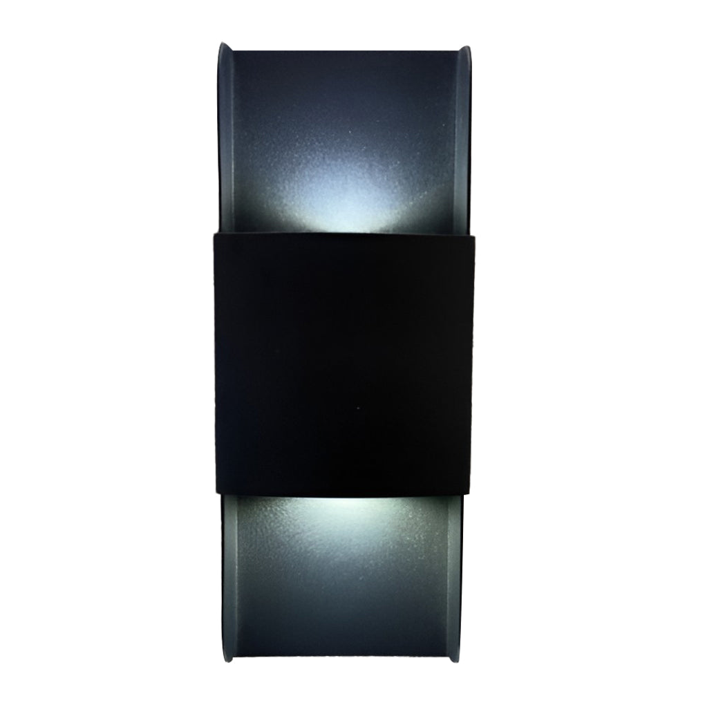Modern LED Up and Down Outdoor Wall Sconce Waterproof Light