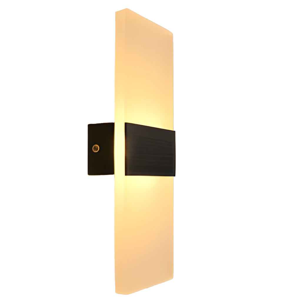 Rectangular Acrylic 6W LED Modern Wall Sconce